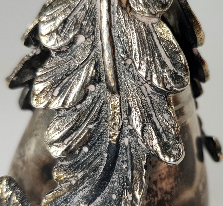 OSMANLI DÖNEMİ TUĞRALI GÜMÜŞ GÜLEBDAN