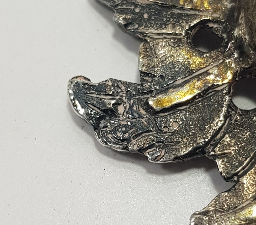 OSMANLI DÖNEMİ TUĞRALI GÜMÜŞ GÜLEBDAN