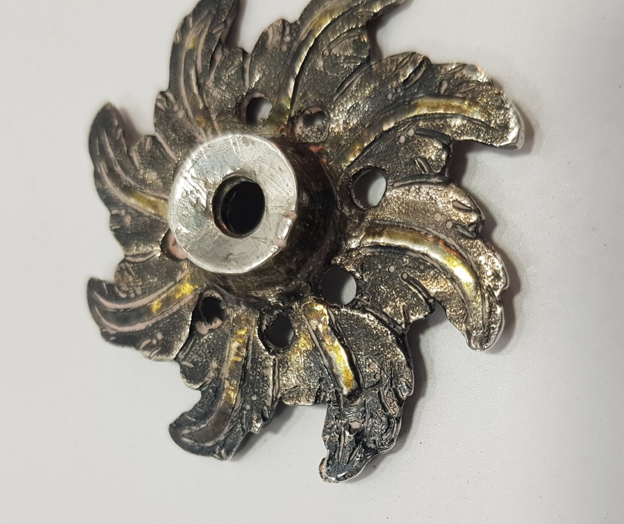 OSMANLI DÖNEMİ TUĞRALI GÜMÜŞ GÜLEBDAN