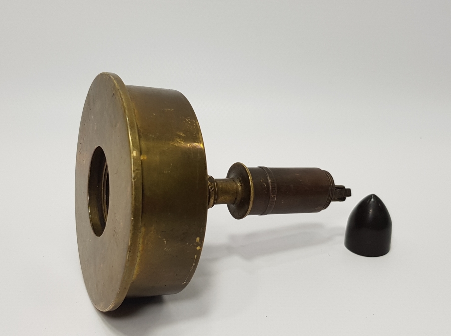 1. DÜNYA SAVAŞI DÖNEMİ MERMİLERDEN YAPILMIŞ OSMANLI MASA ÜSTÜ ÇAKMAĞI