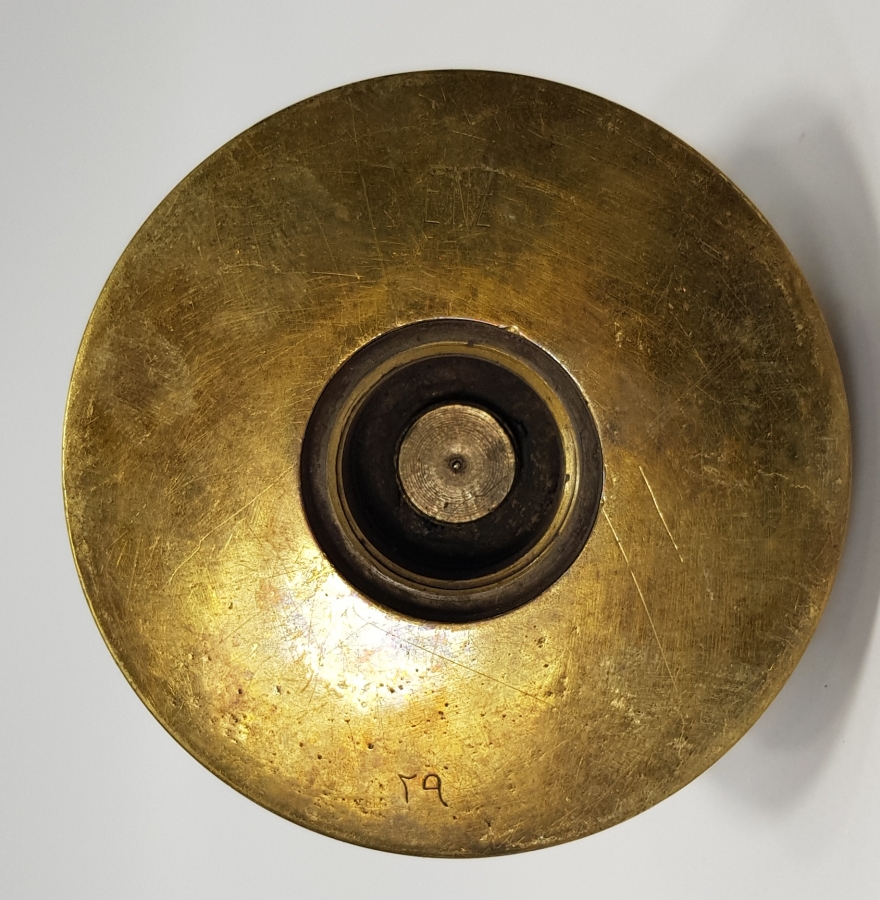 1. DÜNYA SAVAŞI DÖNEMİ MERMİLERDEN YAPILMIŞ OSMANLI MASA ÜSTÜ ÇAKMAĞI