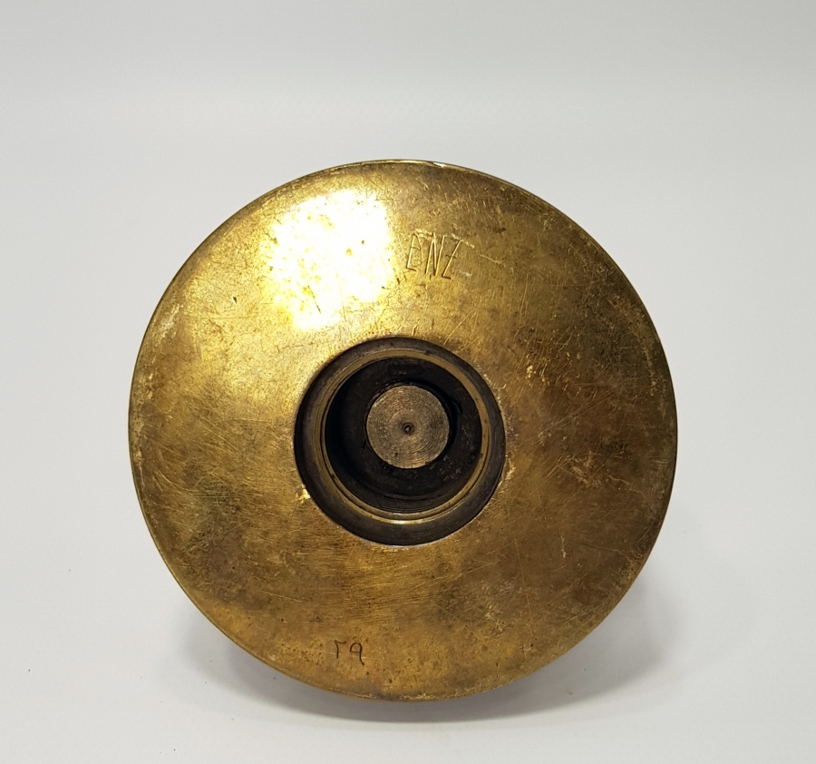 1. DÜNYA SAVAŞI DÖNEMİ MERMİLERDEN YAPILMIŞ OSMANLI MASA ÜSTÜ ÇAKMAĞI