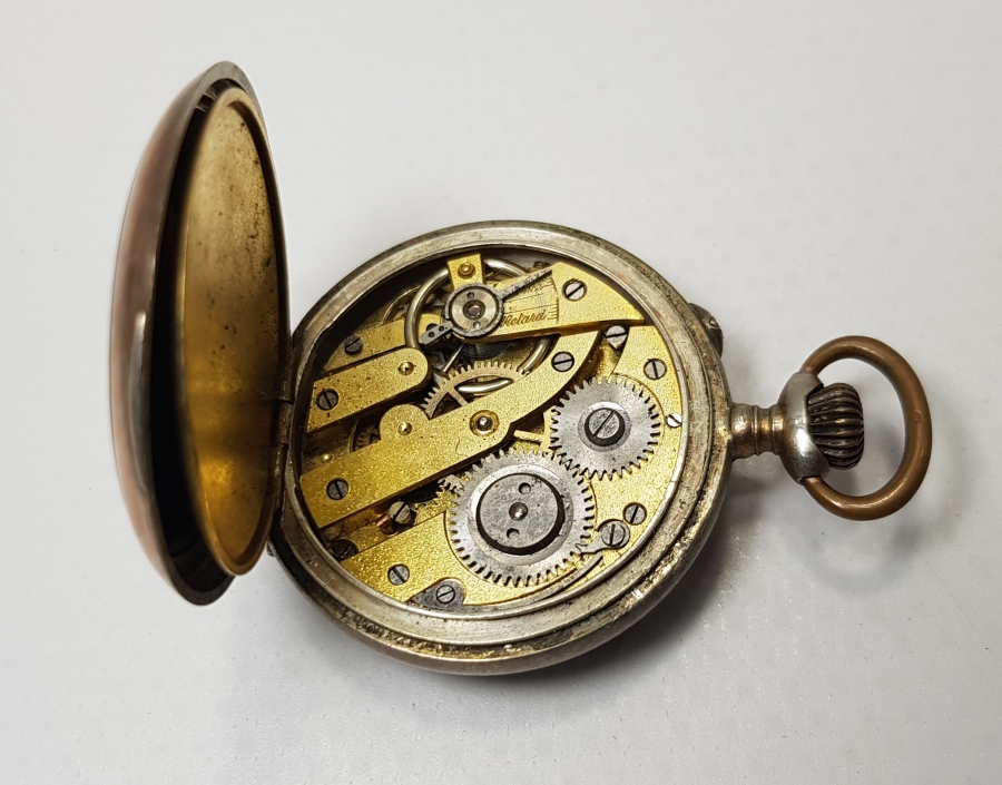 1900's GÜMÜŞ CEP SAATİ