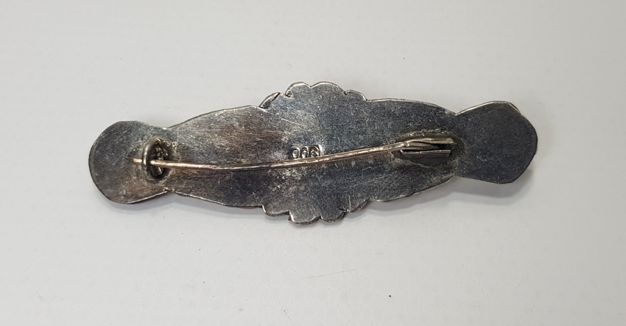 1940-50 LERDEN GÜMÜŞ BROŞ