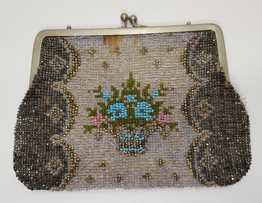 OSMANLI DÖNEMİ BONCUK İŞİ CÜZDAN