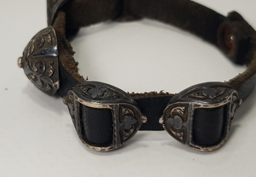 OSMANLI DÖNEMİ ÇERKES İŞİ GÜMÜŞ BİLEKLİK