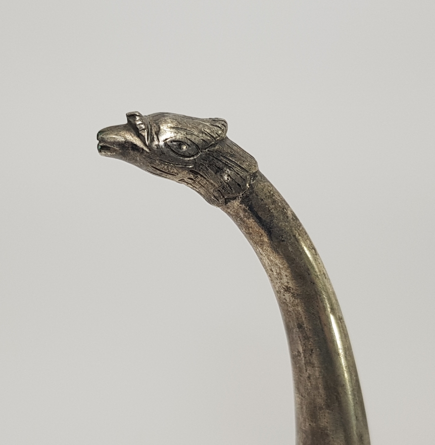 OSMANLI DÖNEMİ KOÇ BAŞLI GÜMÜŞ GÜLEBDAN