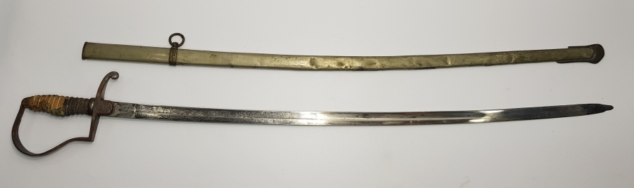 OSMANLI DÖNEMİ İGUANA SAPLI NADİR PAŞA KILICI