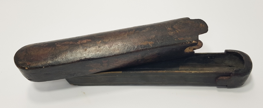 OSMANLI DÖNEMİ EL BOYAMA PAPIER MACHE KALEMDAN 