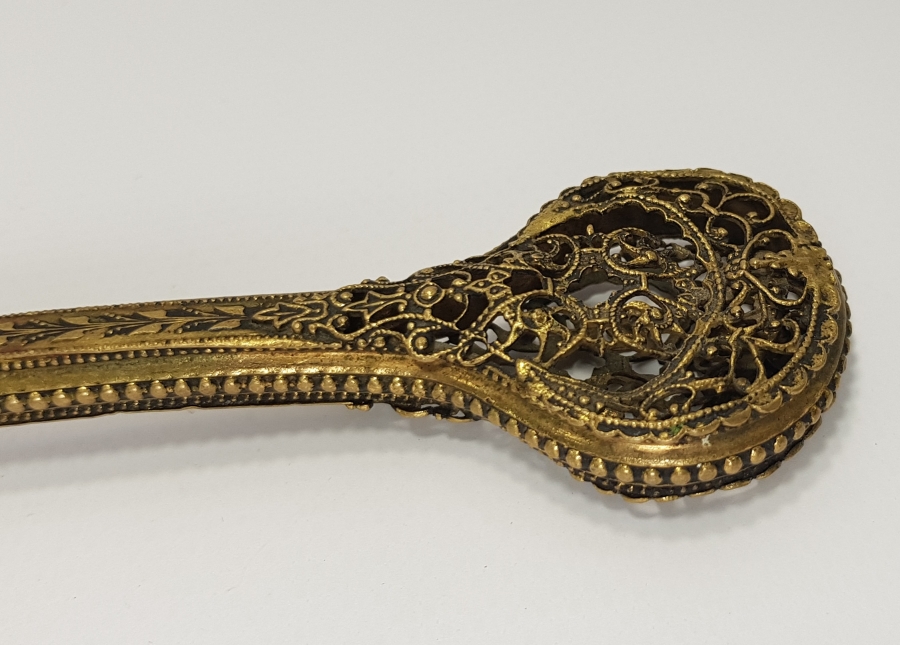 OSMANLI DÖNEMİ HİLAL SAPLI ELBİSE FIRÇASI