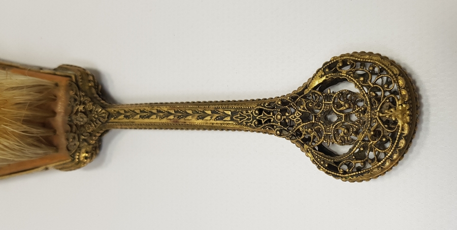 OSMANLI DÖNEMİ HİLAL SAPLI ELBİSE FIRÇASI