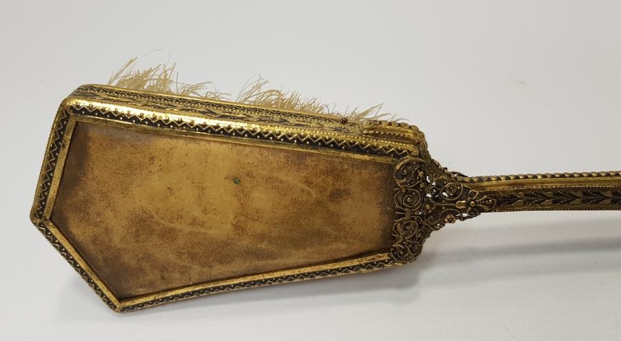 OSMANLI DÖNEMİ HİLAL SAPLI ELBİSE FIRÇASI