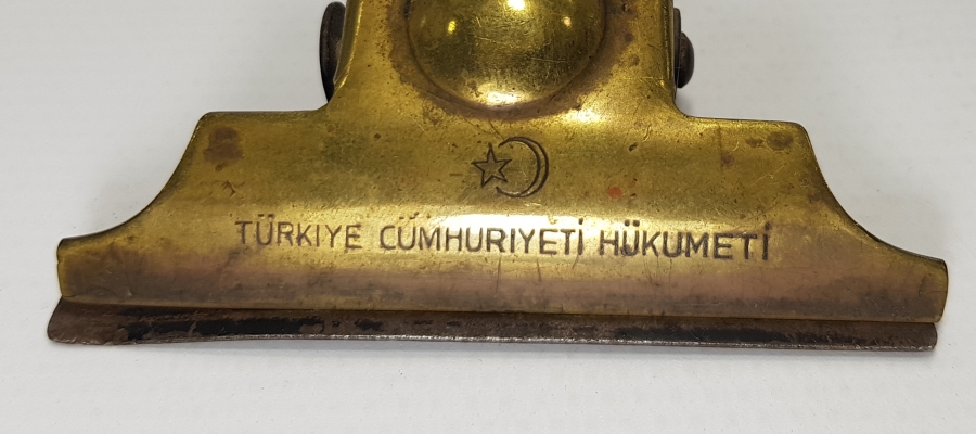 CUMHURİYET İLK DÖNEM KAĞIT KISKACI