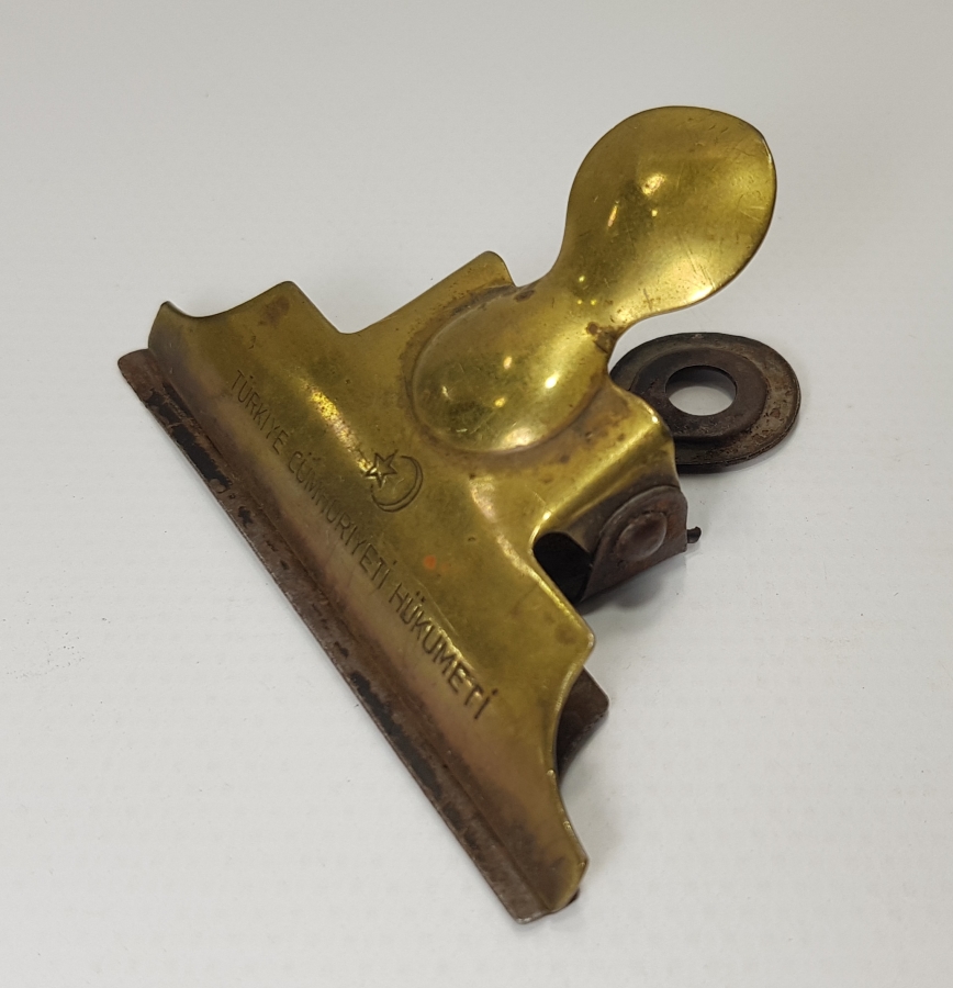 CUMHURİYET İLK DÖNEM KAĞIT KISKACI