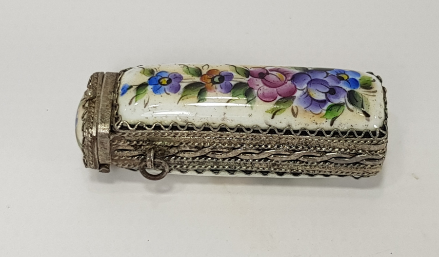 1900'LERDEN GÜMÜŞ VE PORSELENDEN YAPILMIŞ KOKULUK