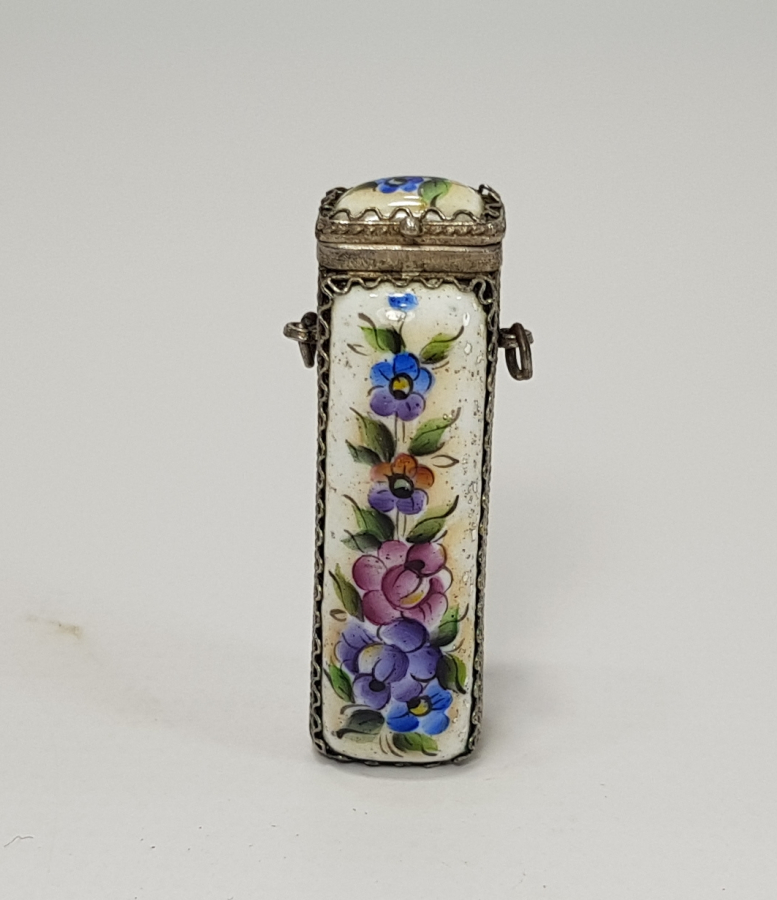 1900'LERDEN GÜMÜŞ VE PORSELENDEN YAPILMIŞ KOKULUK