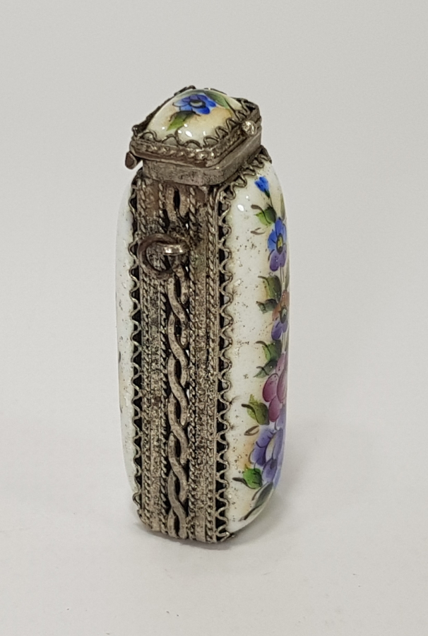 1900'LERDEN GÜMÜŞ VE PORSELENDEN YAPILMIŞ KOKULUK