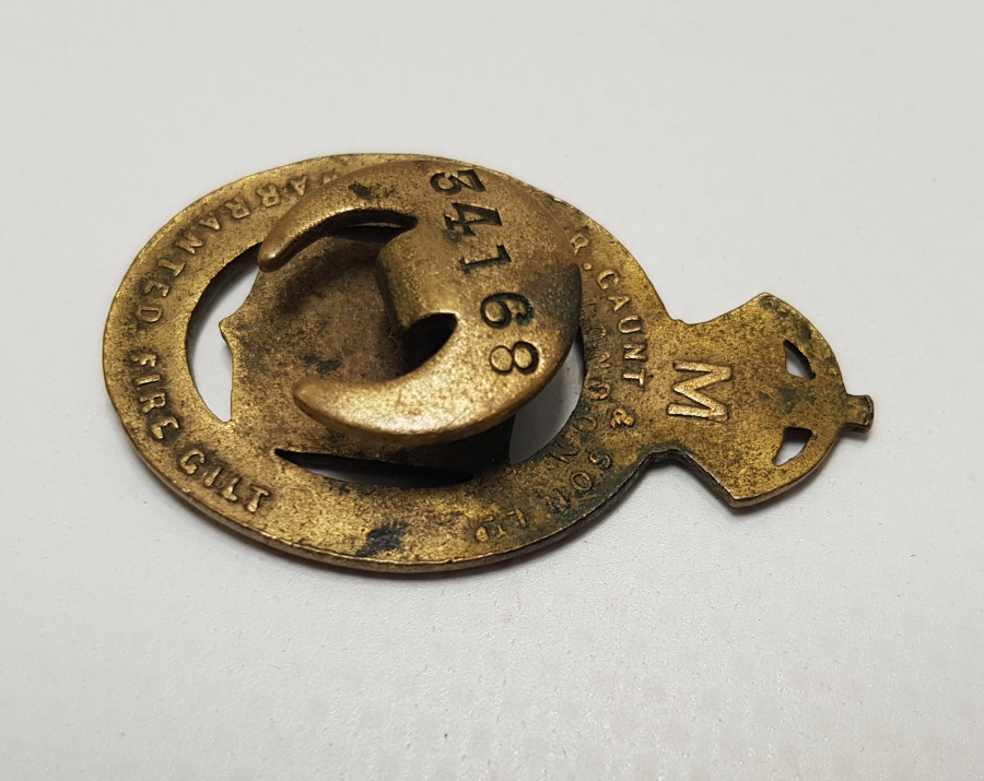 ÇANAKKALE SAVAŞI 1915 TARİHLİ İNGİLİZ ROZET