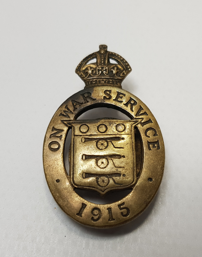 ÇANAKKALE SAVAŞI 1915 TARİHLİ İNGİLİZ ROZET