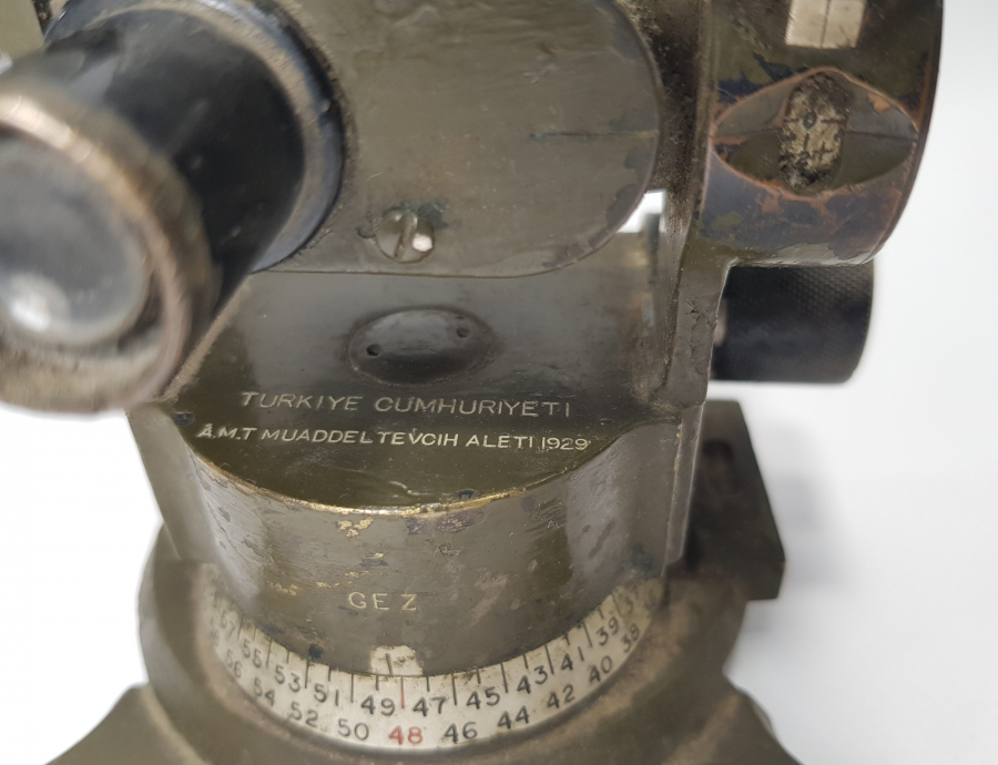 1929 TÜRKİYE CÜMHURİYETİ A.M.T. MUADDEL TEVCİH ALETİ 