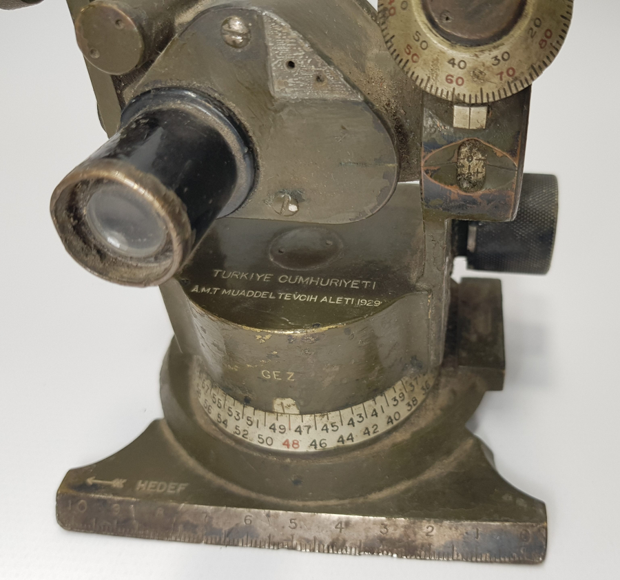 1929 TÜRKİYE CÜMHURİYETİ A.M.T. MUADDEL TEVCİH ALETİ 