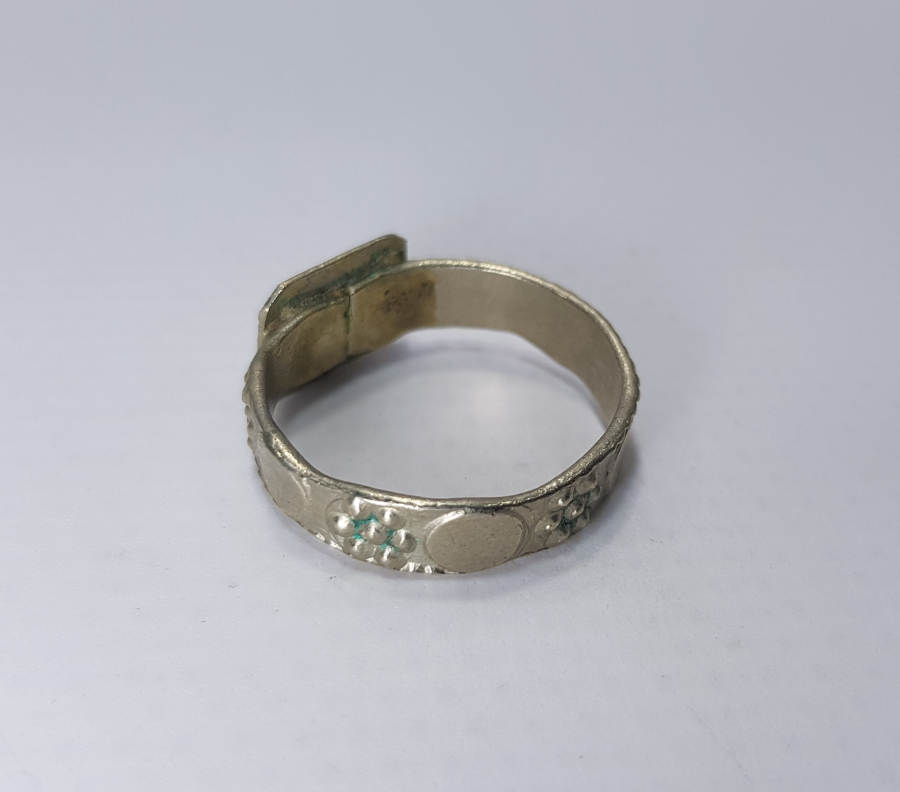 OSMANLI DÖNEMİ HAC İŞİ MEKKE-İ MÜKERREME YAZILI YÜZÜK