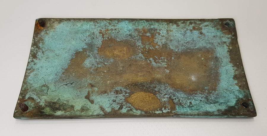 MOTORENFABRIK HERFORD PİRİNÇ PLAKA 