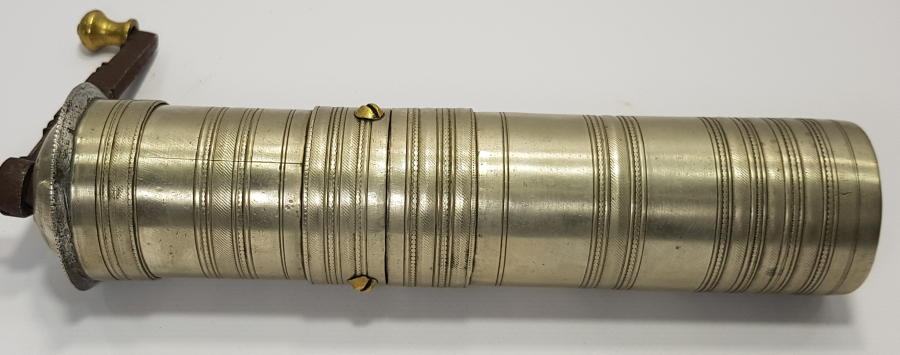 OSMANLI DÖNEMİ DÜŞÜK AYAR GÜMÜŞ KAHVE DEĞİRMENİ