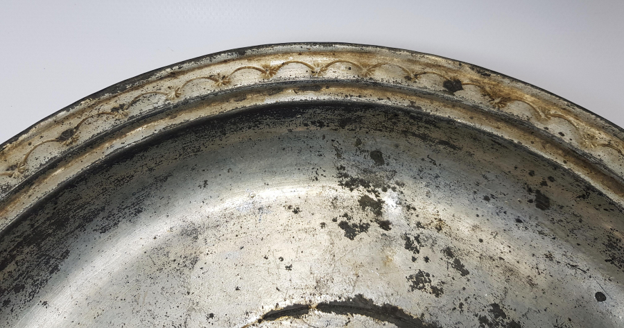OSMANLI DÖNEMİ ERMENİCE YAZILI, OSMANLICA DAMGALI BAKIR TABAK