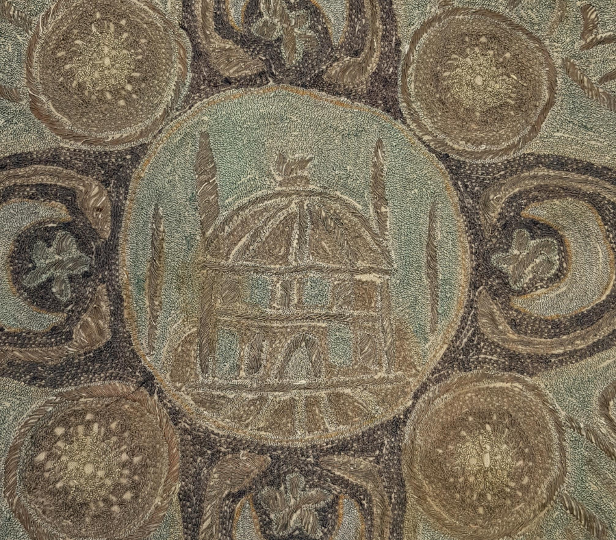 OSMANLI DÖNEMİ ESERİ İSTANBUL İŞİ SUZANİ ÖRTÜ 