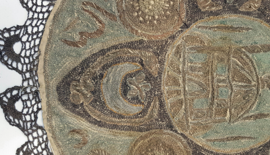 OSMANLI DÖNEMİ ESERİ İSTANBUL İŞİ SUZANİ ÖRTÜ 