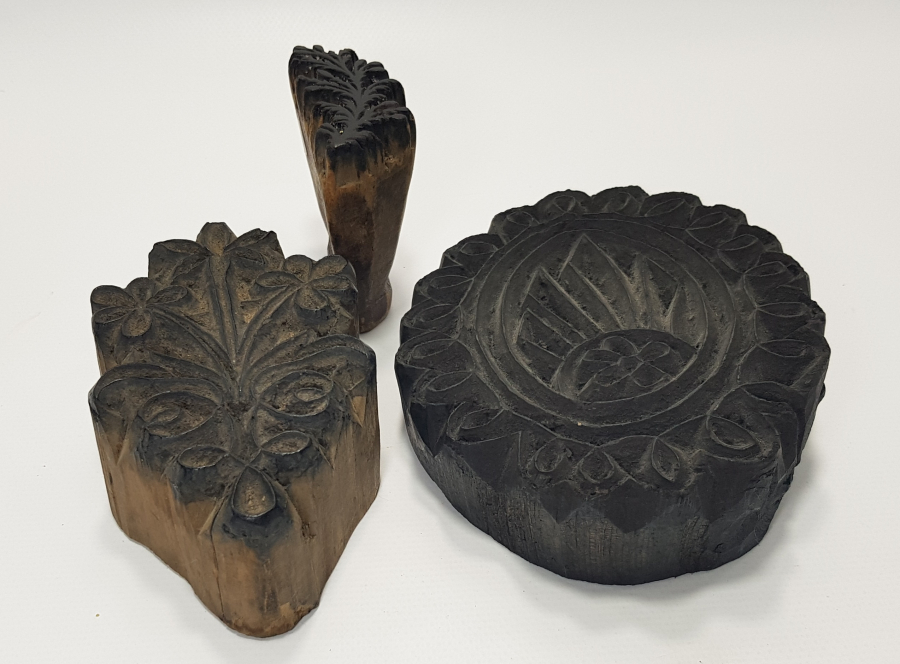 OSMANLI DÖNEMİ TOKAT İŞİ AHŞAP BASKI KALIPLARI