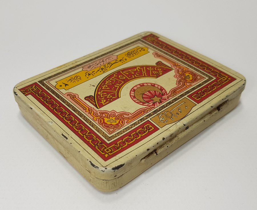 OSMANLICA SAMSUN SİGARASI KUTUSU