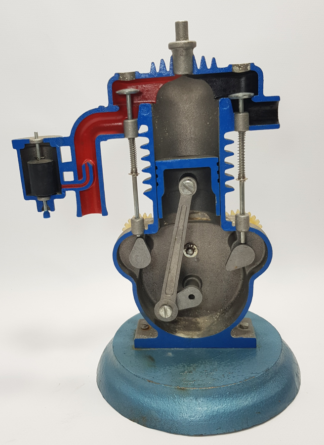 EĞİTİM TARİHİ: TEK SİLİNDİRLİ MOTOR MAKETİ 