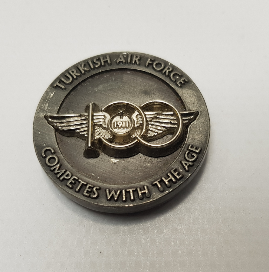 TÜRK HAVA KUVVETLERİ HATIRA MADALYON