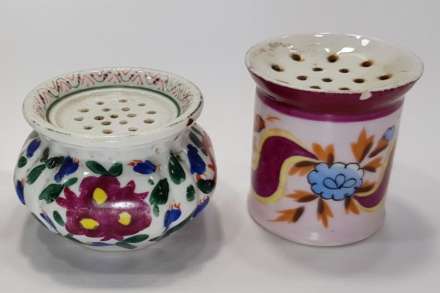 OSMANLI DÖNEMİ ÜÇLÜ PORSELEN RIHDAN SETİ