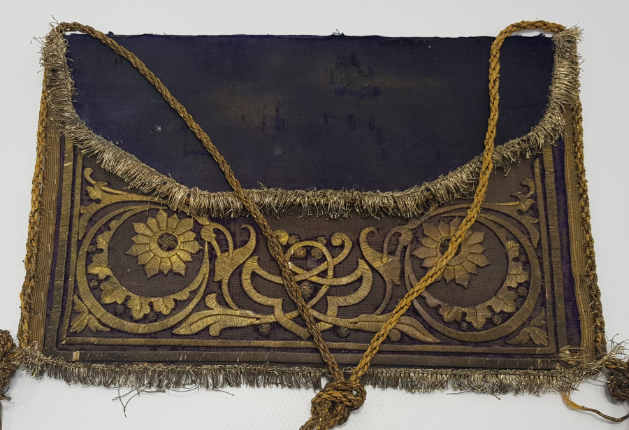 OSMANLI DÖNEMİ SIRMA İŞÇİLİKLİ KUR'AN KABI