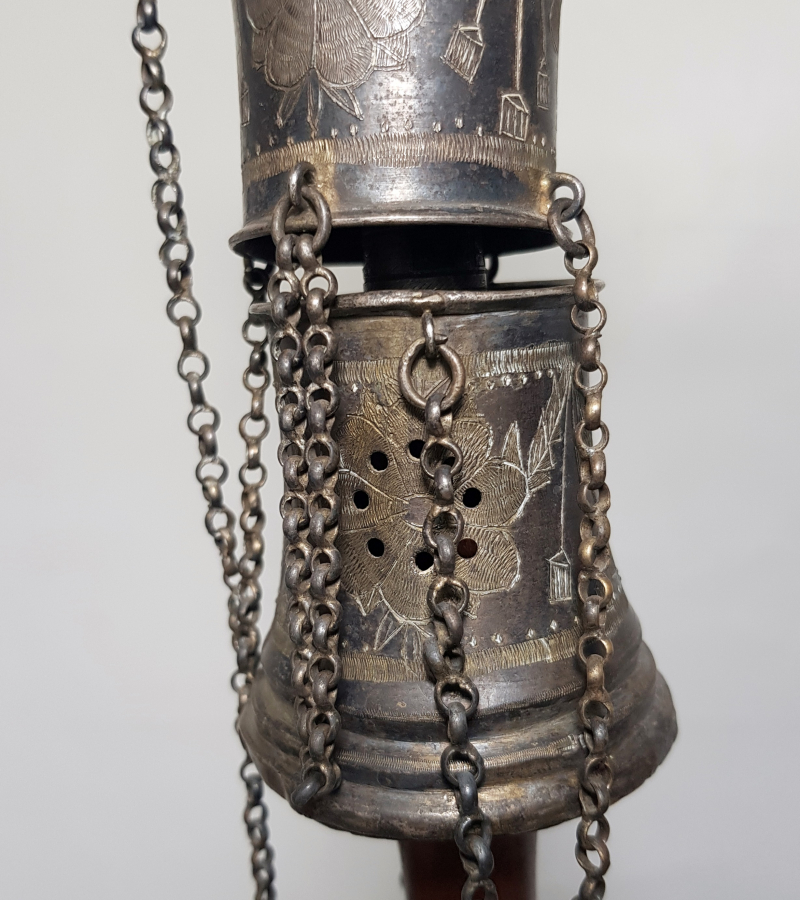 OSMANLI DÖNEMİ TAM TAKIM GÜMÜŞ NARGİLE