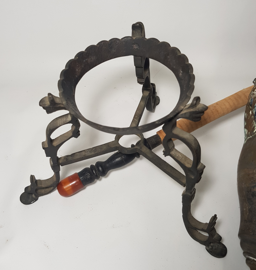 OSMANLI DÖNEMİ TAM TAKIM GÜMÜŞ NARGİLE