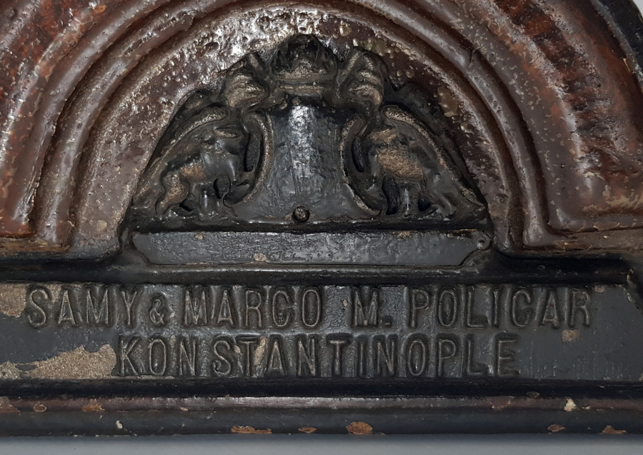 SAMY & MARCO M. POLICAR KONSTANTINOPLE YAZILI PARA KASASI TACI