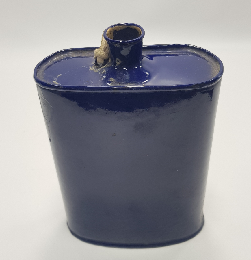 1. DÜNYA SAVAŞI DÖNEMİ HİNT ASKERİ EMAYE MATARA