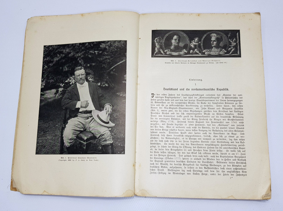 1904 TARİHLİ KUZEY AMERİKA İLE İLGİLİ İNGİLİZCE KİTAP