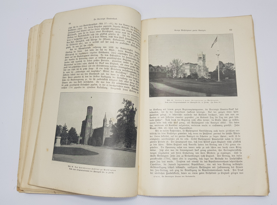 1904 TARİHLİ KUZEY AMERİKA İLE İLGİLİ İNGİLİZCE KİTAP