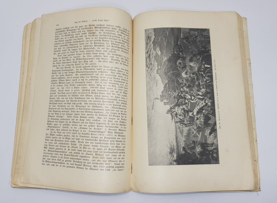 1904 TARİHLİ KUZEY AMERİKA İLE İLGİLİ İNGİLİZCE KİTAP