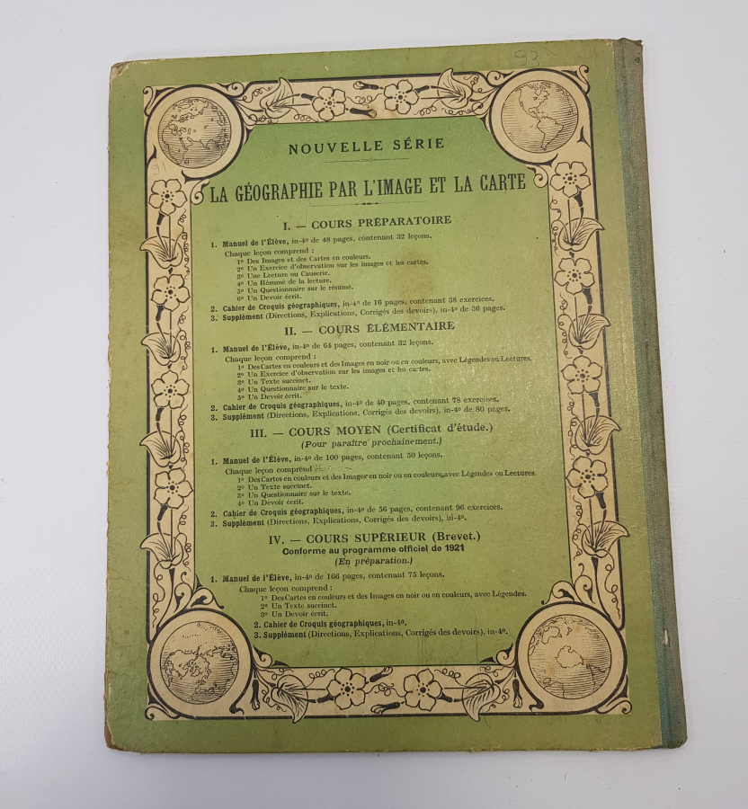 FRANSIZCA COĞRAFYA KİTABI