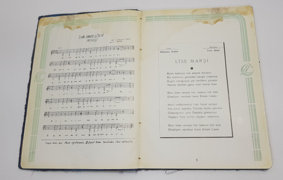 İZMİR ERKEK LİSESİ 1936-1937 YILLIĞI