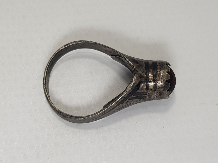 OSMANLI DÖNEMİ SAVATLI GÜMÜŞ YÜZÜK