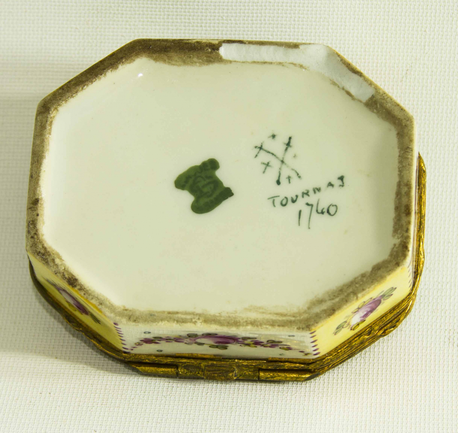 MEISSEN DAMGALI PORSELEN MÜCEVHER KUTUSU