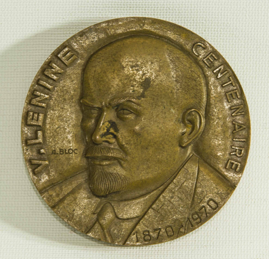 VLADIMIR LENIN BRONZ MADALYON
