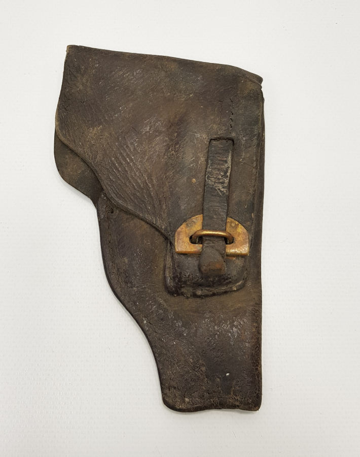 1. DÜNYA SAVAŞI DÖNEMİ DERİ SUBAY KEMERİ VE TABANCA KILIFI